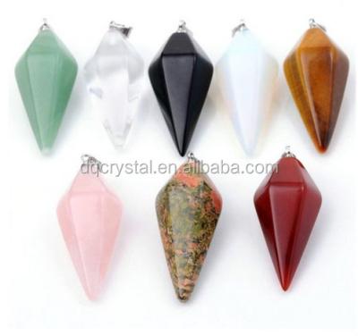 China Ball Shape Home Sale Decoration Pint Wand Natural Crystal Pendant for sale