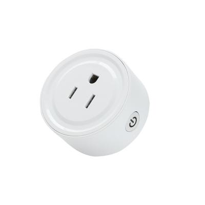 China Smart Home Residential/Versatile Mini Socket Wifi Outlet 10a Compatible with Alexa Google Assistant Voice Control USA Wifi Smart Plugs for sale