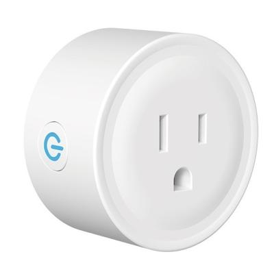 China 10A Wifi Smart Plug Wifi Rating App Controlled Wi-Fi Socket Mini Outlet Amazon Alexa Wifi Google Home for sale