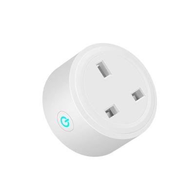 China Tuya Smart Socket Wholesale Residential / Multipurpose Wifi Alexa Google 240V 10A UK Plug for sale