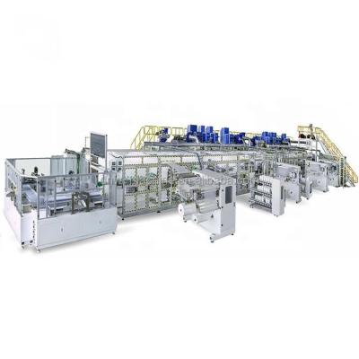 China China Supplier Stable Production Speed Disposable Baby Diaper nappy Machine production line for sale