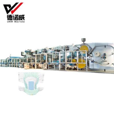 China Best Product High Quality Manual Adult Diaper Machine à venda