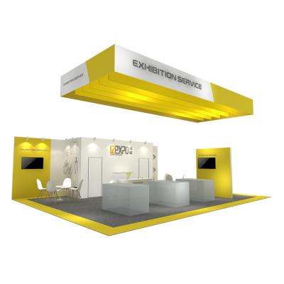 China IZEXPO 30mins Light Weight Fast Construction International Trade Shows Portable Exhibition Booth for sale