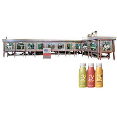 China Food Equipment Aseptic Cold Filling List PET/PP/PET Bottled Beverage Juice Aseptic Filling Production Line for sale