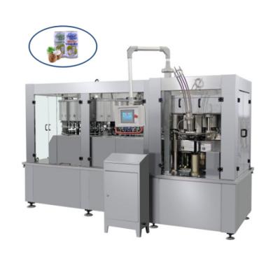 China DGC3606 24000CPH Energy Saving Jar Can Filling Sealing Machine for Juice/Tea/Coffe/Enery Beverage for sale