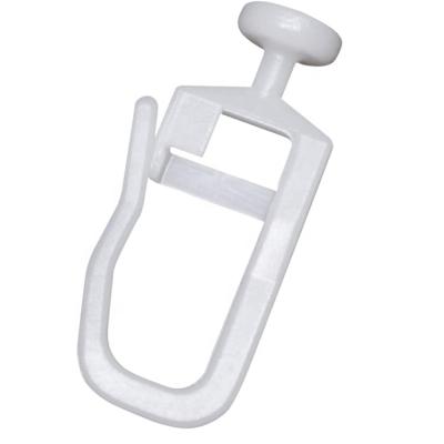 China Minimalist BMR Hooks 100 Bundles For Curtain Product - Glider With 9 Mm And 7mm Round Main Curtain Hooks for sale