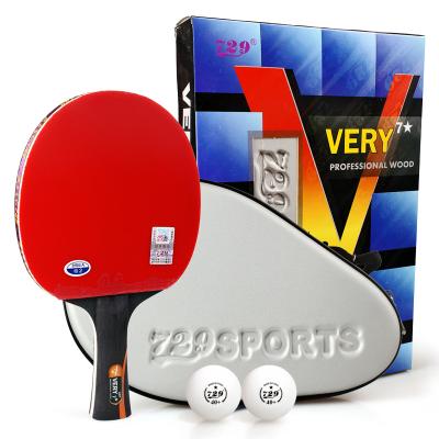 China Friendship 729 Ping Pong Bats Durable Star Table Tennis Racket V-7 Professional Table Tennis Racket for sale