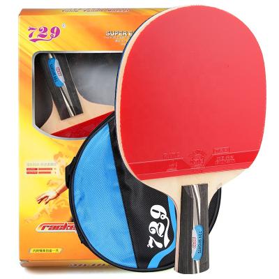 China Friendship 729 Durable Table Tennis Racket 2040 Table Tennis Bat Professional Table Tennis Racket for sale