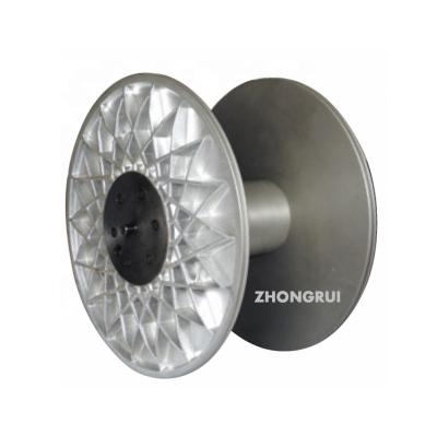 China Used on loom machine ZHONGRUI forged aluminum alloy warp knitting beam for weaving machine for sale