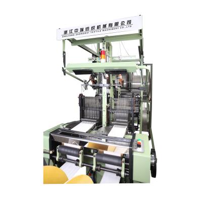 China To produce high quality loop and loop tape Zhongrui crochet and textile machinery tape weaving machine hook loom machine for sale