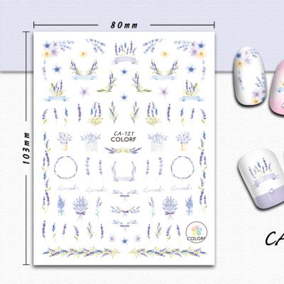 China Hot Selling Paper Nail Art Decoration Nail Art Sticker Wholesale Fashion Diy CA118-140 for sale