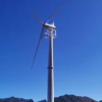 China 3 Phases PM Generator 20KW Automatic Electronic Yaw Wind Turbine For On Grid Wind Generation Circuit for sale