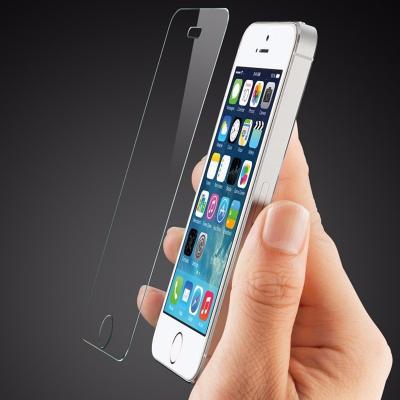 China Scratch Resistant Smudge Free Screen Protector , Iphone 5s Glass Screen Protector Film for sale