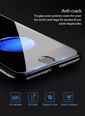 China Curved Edge Tempered Glass Fingerprint Resistant Screen Protector Bubble Free for sale