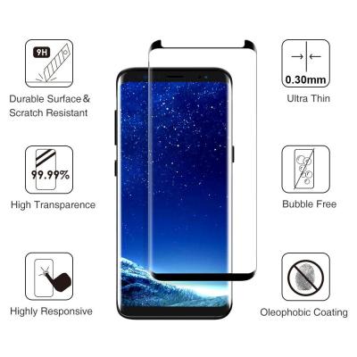 China Bubble Free Tempered Glass Privacy Screen Protector Case Friendly Easy Installation for sale