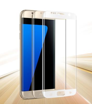 China Waterproof Ultra Clear Samsung Tempered Glass Screen Protector 3D Round Edge for sale