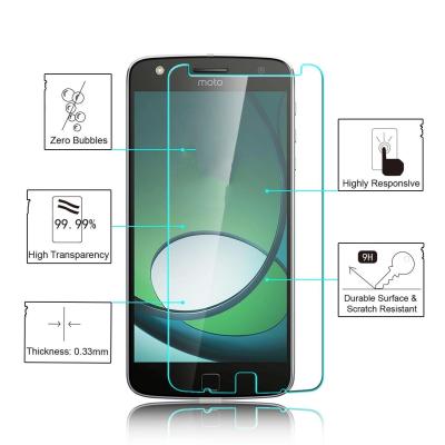 China Bubble Free Glass Screen Protector For Motorola Moto Z Play / Moto Z Play Droid for sale