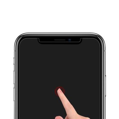 China Scratch Proof IPhone X Clear Screen Protector 3D/2.5D Round Angle Case Friendly for sale