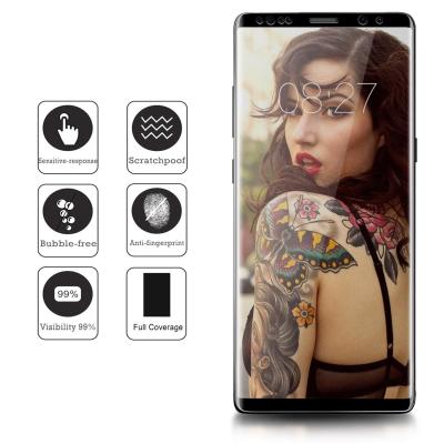 China 96% Light Transmittance 5h Screen Protector , Samsung Oleophobic Coating Screen Protection  for sale