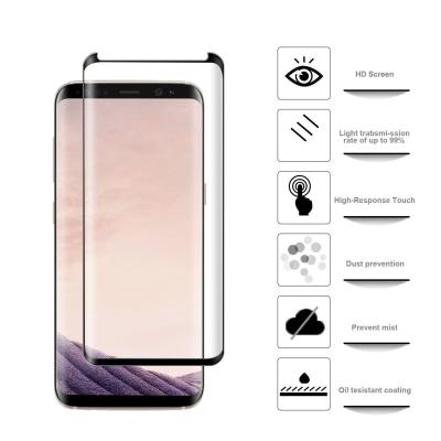 China PET HD 3d Curved Samsung Galaxy Screen Protector Highly Transparent OEM for sale