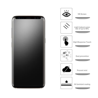 China Galaxy S8 Screen Protector Case Friendly , Fingerprint Resistant Screen Protector for sale