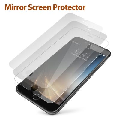 China Front Back Iphone 6 Mirror Glass Screen Protector 9H Hardness Waterproof for sale