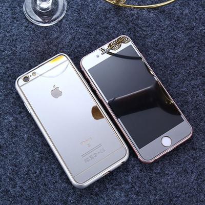 China 3D Curved Slim Mirror Screen Protector Tempered Glass Anti Blue Film For Iphone 6 7 8 for sale