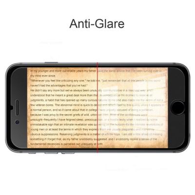 China Ultra Slim 0.25mm Thickness Matte Screen Protector HD Clear Tempered Glass for sale