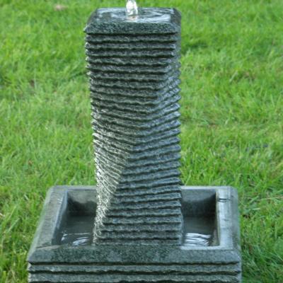 China Garden Water Fountain Garden Marble Natural Stone Fountain CF05 for sale