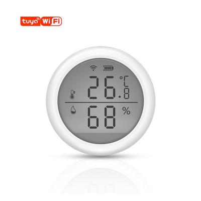 China 2021 New Arrival Tuya Wifi Temperature And Humidity Smart Remote Control Sensor TYSH-THS01 for sale