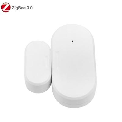 China Smart Home Sensor Zigbee Product Secutity Door Window Window Sensor Wireless Magnetic Detector for sale