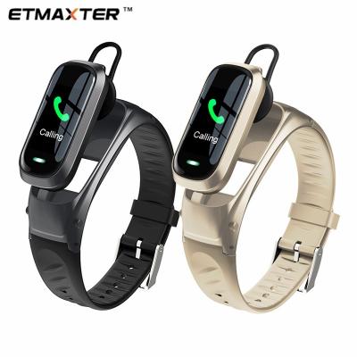 China B9 BT 5.0 Touch Screen ETMAXTER Smart Detachable Multifunctional Sports Wristwatches Mobile Watch With Retail Package for sale