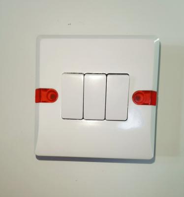 China JHD Bakelite 13A 1 Strip Wall Switch Socket RA1-6 for sale