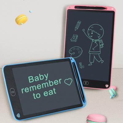 China 8.5 Inch Best Gift High Quality Erasable LCD Self Adhesive Drawing Board Kids Writing Portable Tablet for sale