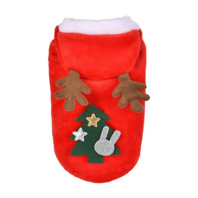 China 2019 Deer New Christmas Dog Clothes David Viable Christmas Dog Clothes Happy New Year Dog Clothes for sale