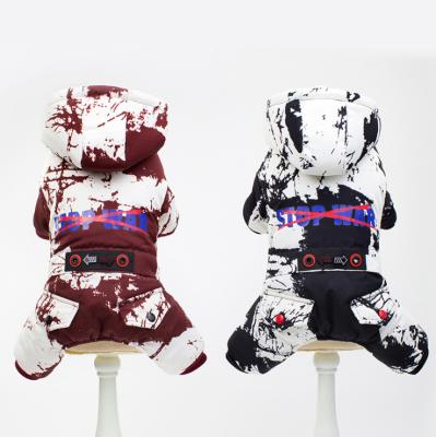 China 2019 Sustainable Dog Clothes Fashion Dog Hoodies Pet Clothes For Dogs Camouflage Cotton Pet Quadruped Clothes for sale