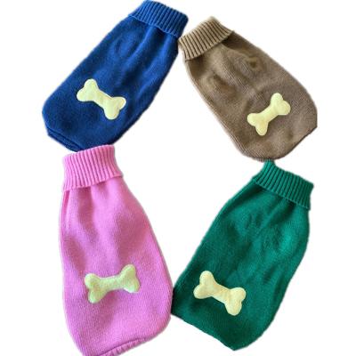 China Viable Dog Love Bone Picture Pet Sweater Design Perro ropa china pets accessories for petshop for sale