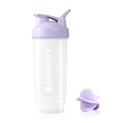 China Viable Custom Reusable Plastic Sports Water Bottle Sports Water Bottle Plastic Shake Bottle Powder Protein Gym Bottle Logo for sale