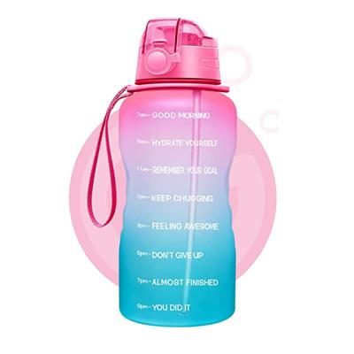 China Wholesale 64OZ Sustainable Bestseller Amazon BPA Free Plastic Water Bottle With Customizable Logo And Color For Sports Rise for sale