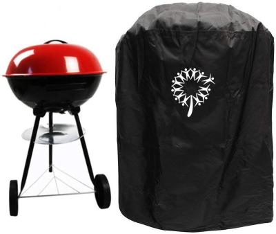 China Custom Outdoor Weather Resistant PVC 600D Oxford Gas BBQ Grill Covers Dustproof Heavy Duty Waterproof Cover for sale