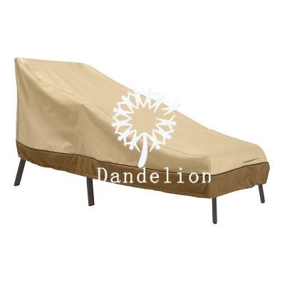 China OXFORD FABRIC Patio Furniture Covers 600D Heavy Duty Outdoor Sun Lounger Covers UV Resistant Patio Chaise Lounge Cover for sale