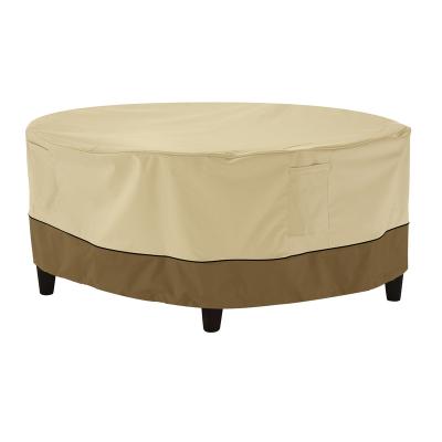 China Protect Furniture Outdoor Patio Furniture Covers Waterproof UV Resistant Cover For Middle Round Table Chairs Cover Set for sale