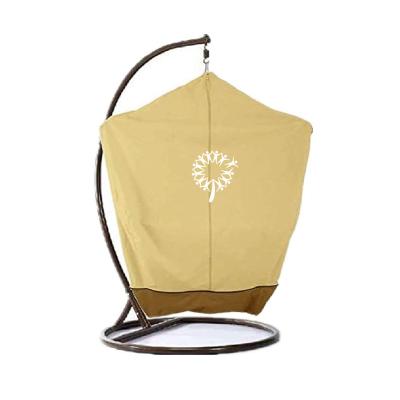 China Custom Tear Resistant Fabric 300D Oxford Patio Eggs Hanging Snowproof Chair Cover for sale