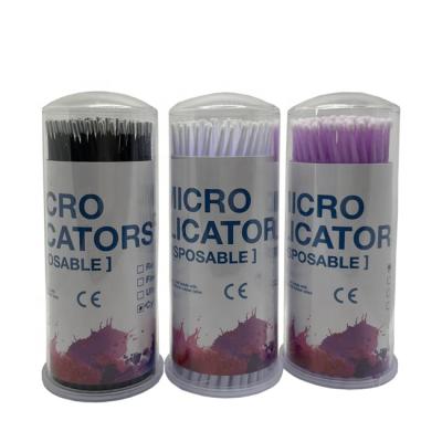 China Dental Colorful Disposable Dental Area Use Micro Applicator CE Approved for sale