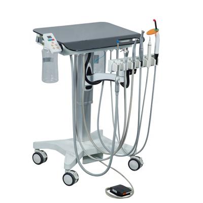 China height adjustable & Electric Motor Dental Mobile Unit With Electric Micromotor For Sale for sale