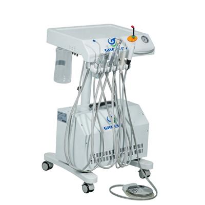 China H Shape 110V Mobile Dental Unit with Cavitron for sale