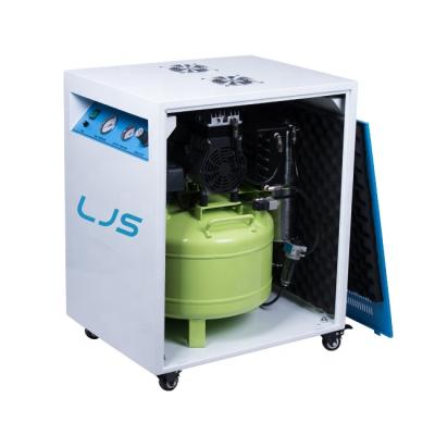 China Dental Area Or Lab Area Sound Proof Dental Air Compressor With 1Hp Dryer for sale