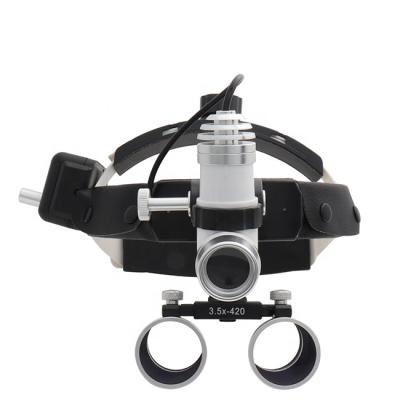 China Medical Dental Area Surgical Loupes With Led Light For Hospital ENT Use for sale