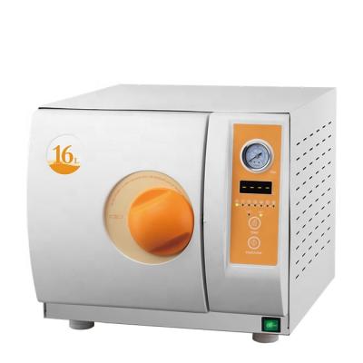 China Long Lifespan LED Class N Dental Autoclave 16L Price for sale