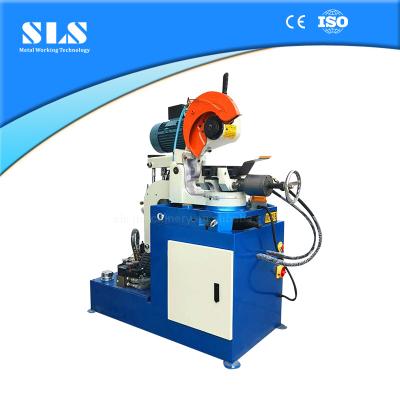 China Small Size Solid Bar Big Thickness Large Diameter Pipe Cutting Machine Tool / MC 315Y Wet Cutting Hydraulic Tube Cut Out Circular Cold Saw for sale